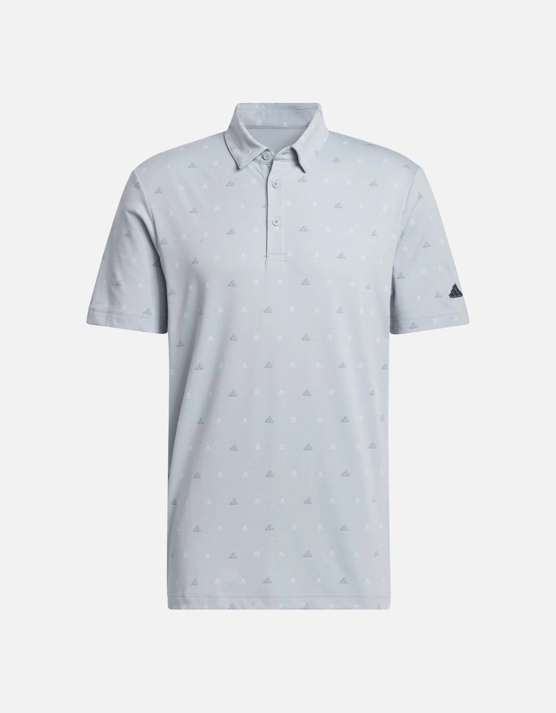 Go-To Mini-Crest Print Golf Polo Shirt, 7 of 6