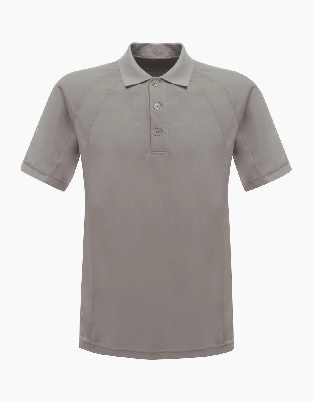 Regatta Men's Silver/Multi Professional Coolweave Short Sleeve Polo Shirt - Size: 38
