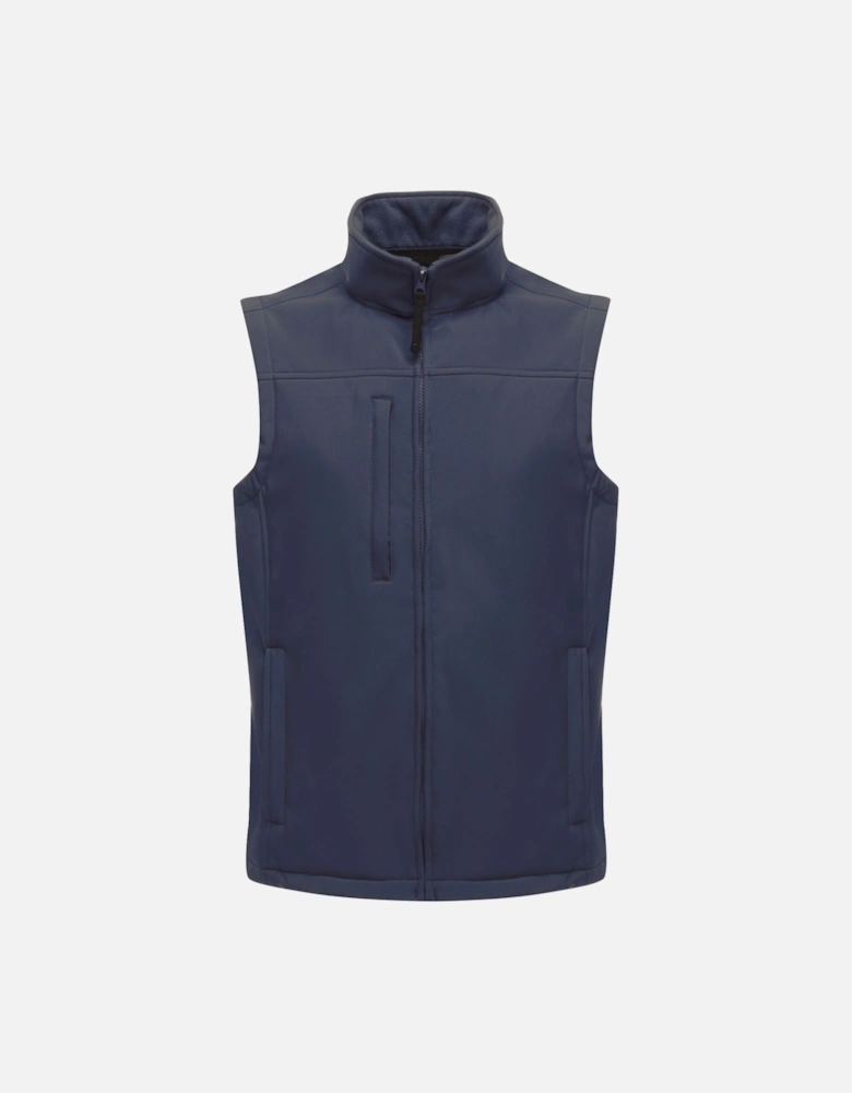 Mens Flux Softshell Bodywarmer / Sleeveless Jacket (Water Repellent & Wind Resistant)