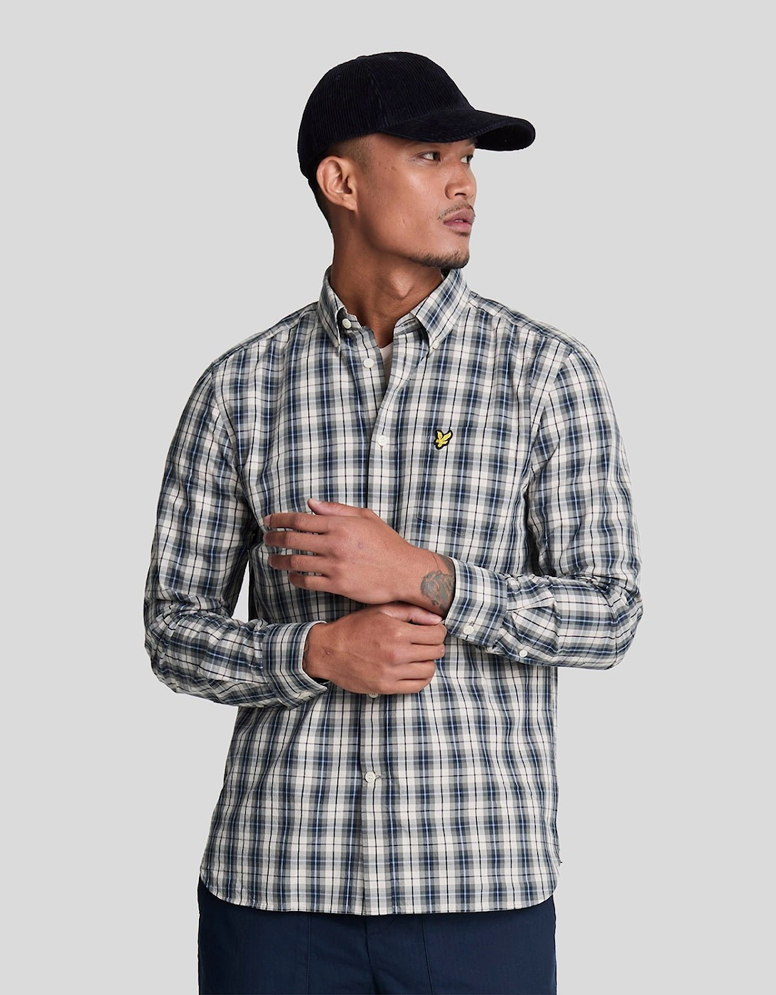 Washed Check Poplin Shirt, 6 of 5