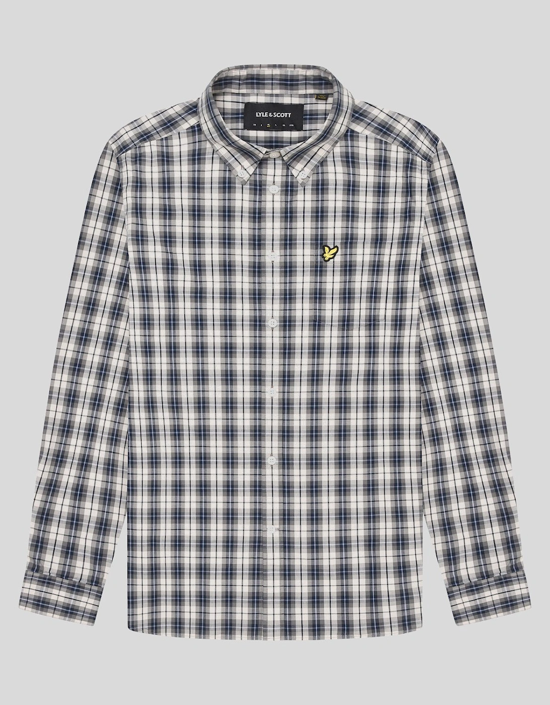 Washed Check Poplin Shirt