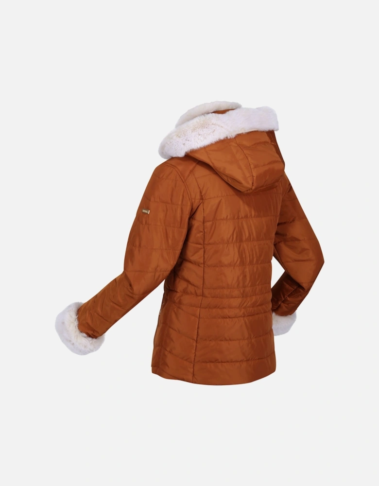 Womens/Ladies Willabella Faux Fur Trim Jacket