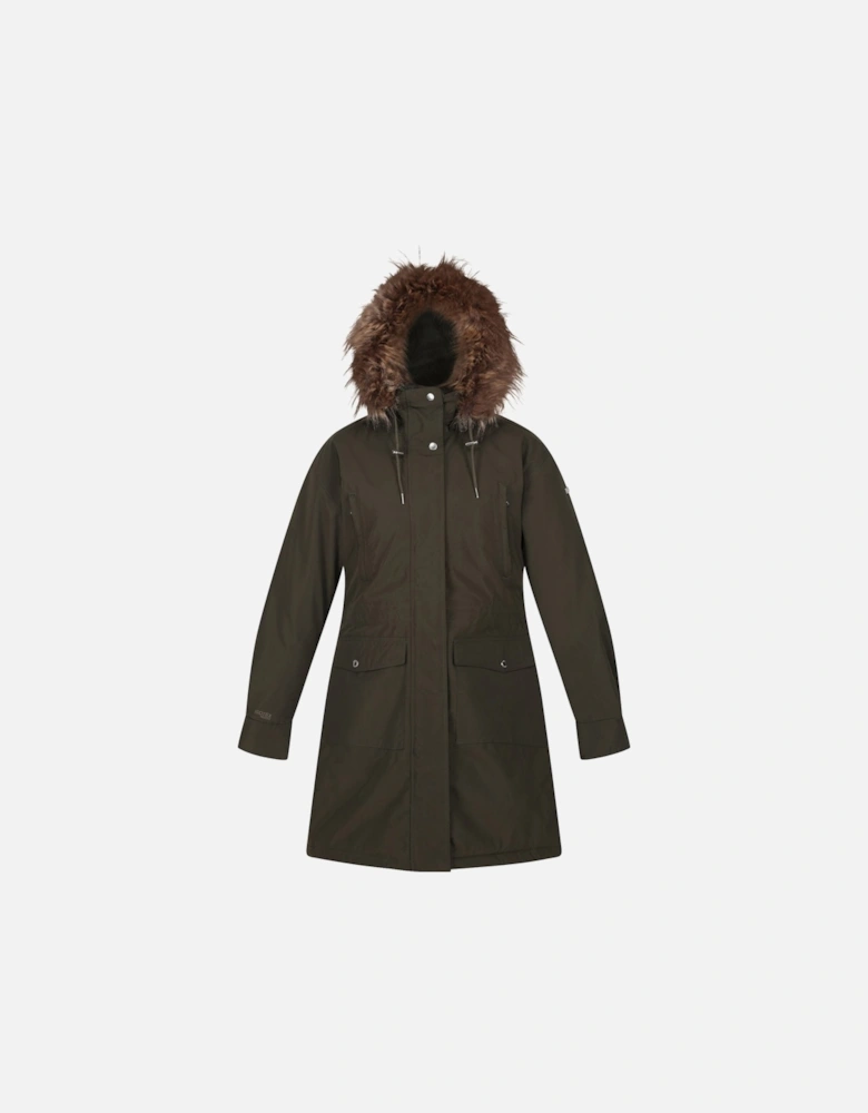 Womens/Ladies Shiloh Faux Fur Trim Parka