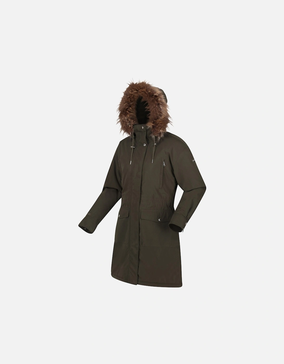 Womens/Ladies Shiloh Faux Fur Trim Parka