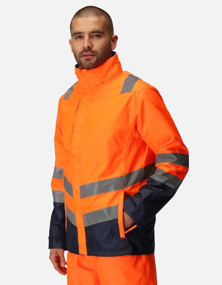 Mens 3 in 1 High-Vis Jacket