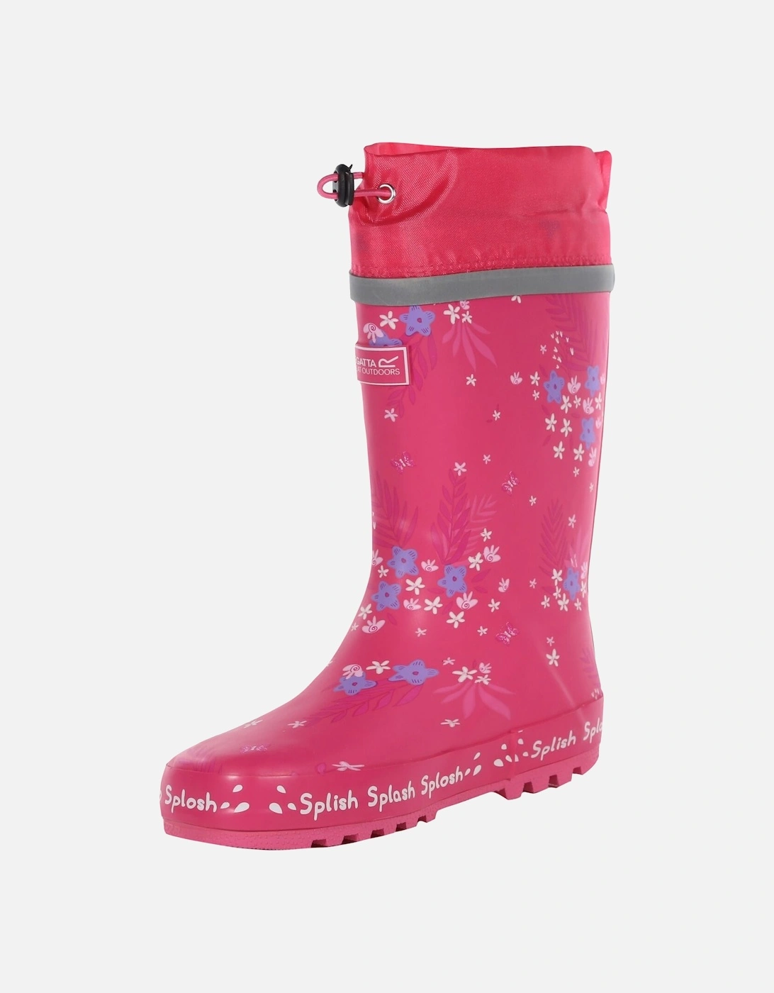 Childrens/Kids Splash Peppa Pig Tropical Wellington Boots