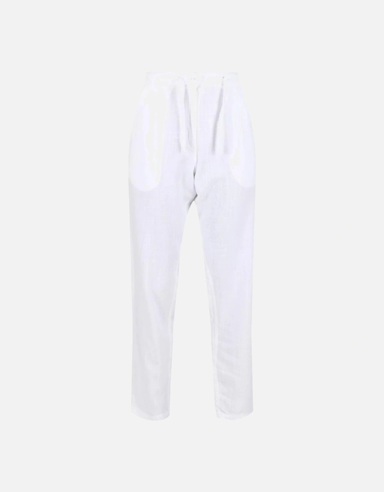 Womens/Ladies Maida Linen Trousers