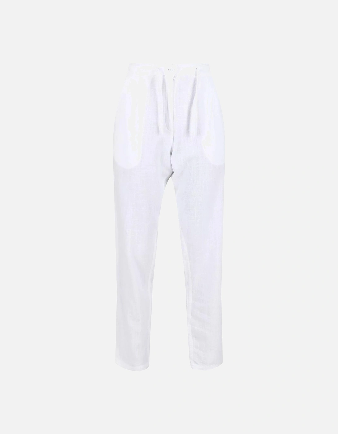 Womens/Ladies Maida Linen Trousers, 6 of 5