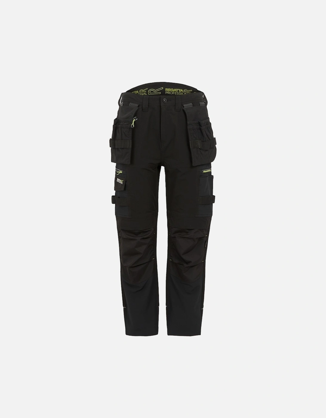 Mens Infiltrate Softshell Stretch Work Trousers, 6 of 5