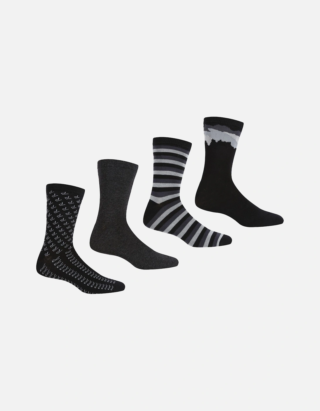 Mens Lifestyle Socks (Pack of 4)