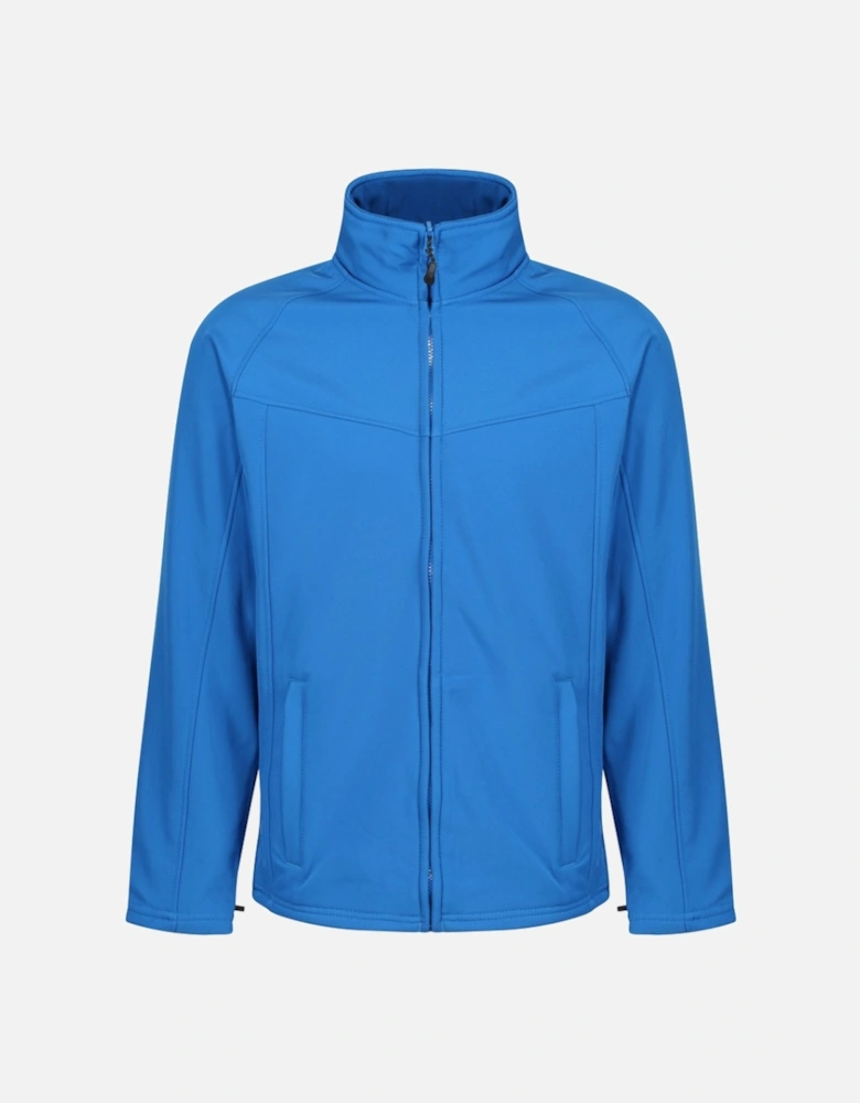 Uproar Mens Softshell Wind Resistant Fleece Jacket