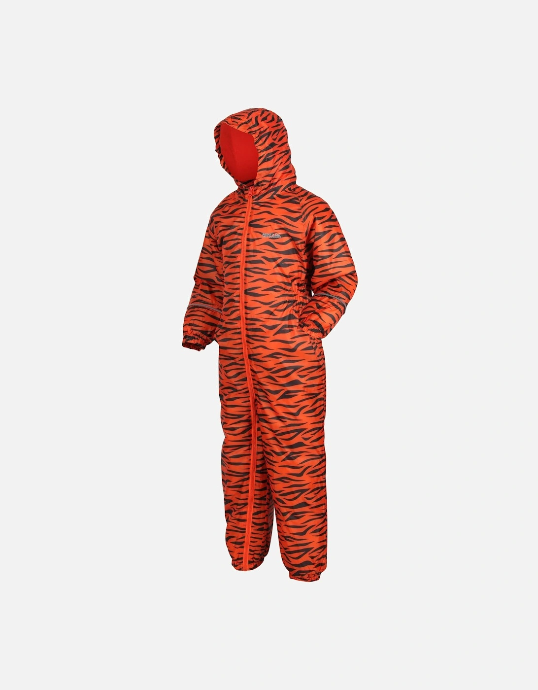 Childrens/Kids Printed Splat II Hooded Rainsuit
