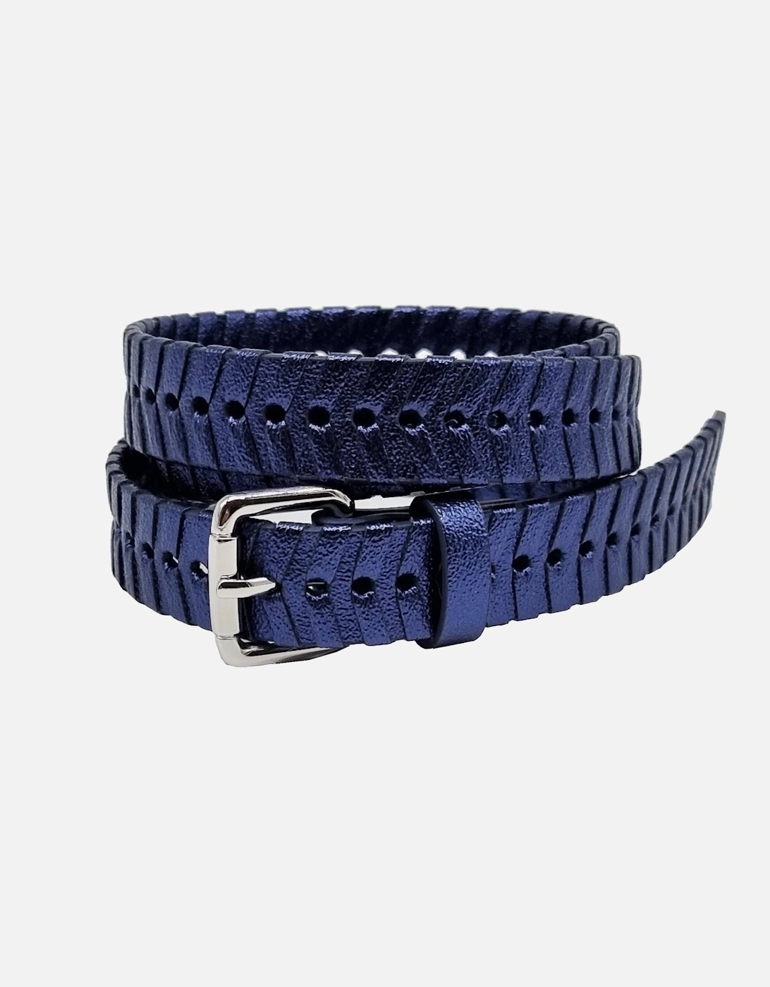 BRADLEY WOVEN BELT-BLUE, 3 of 2