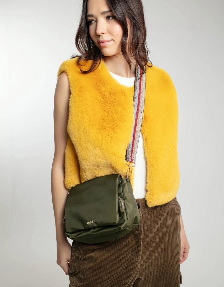 EDELWEISS GILET IN MUSTARD