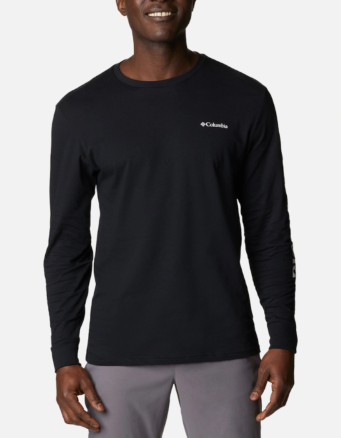 Men's North Cascades™ Long Sleeve Tee Black/CSC Box, 2 of 1