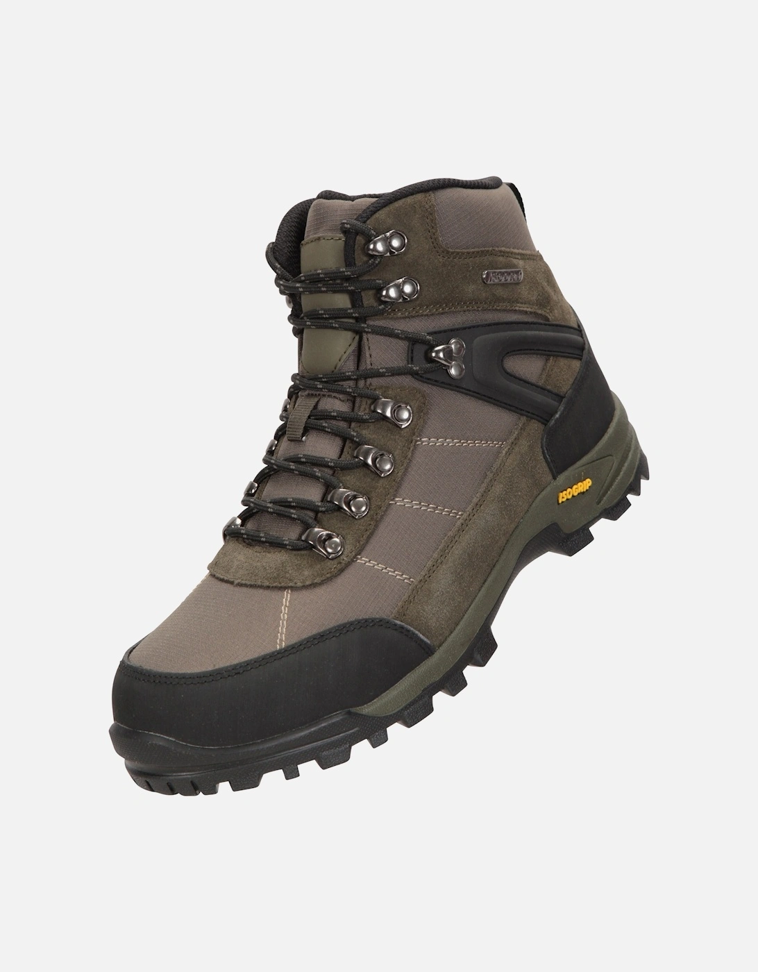 Mens Storm Extreme Suede Waterproof Hiking Boots, 6 of 5