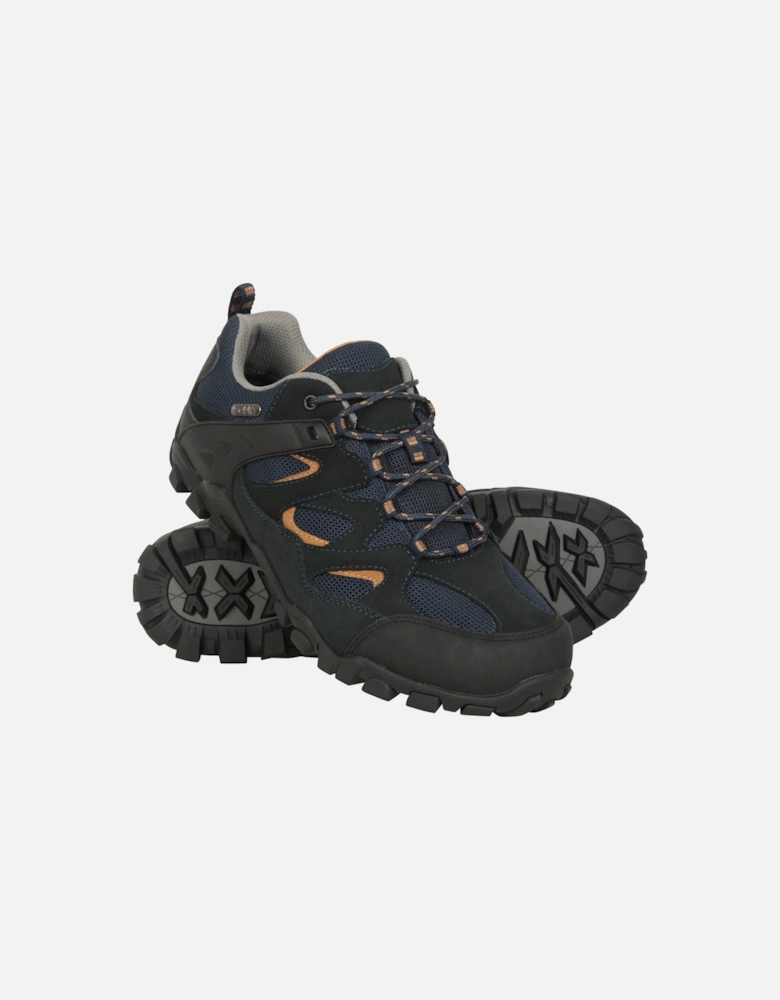 Mens Curlews Waterproof Suede Walking Shoes