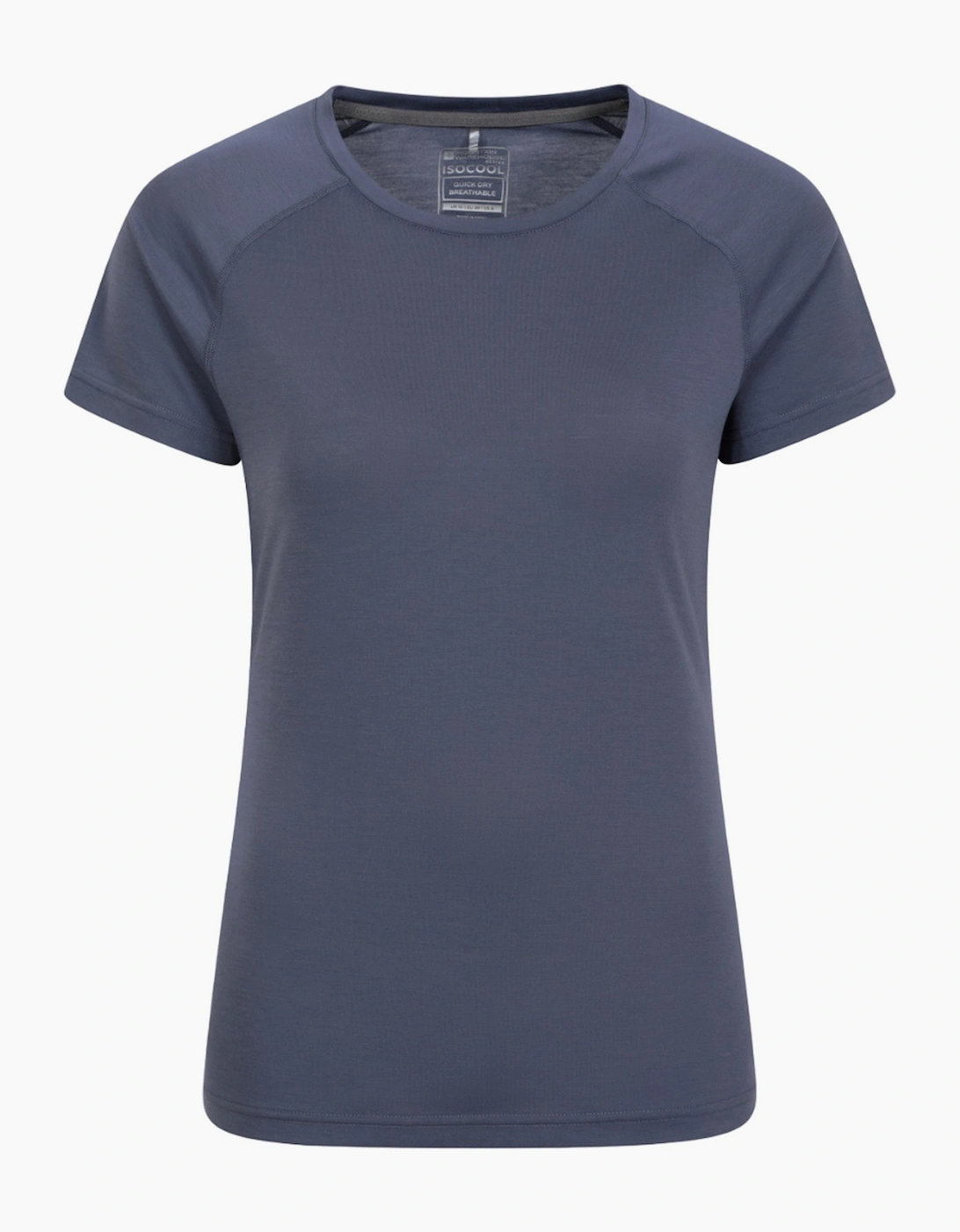 Mountain Warehouse Women's Grey / Quick Dry T-Shirt - Size: 20