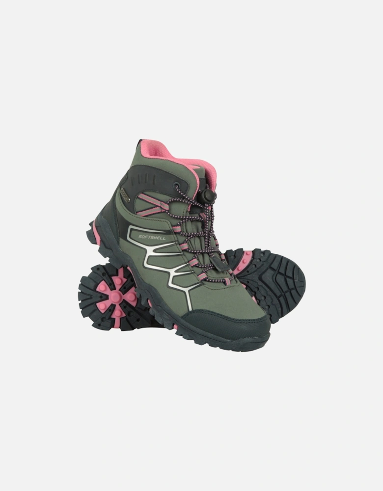 Childrens/Kids Softshell Walking Boots