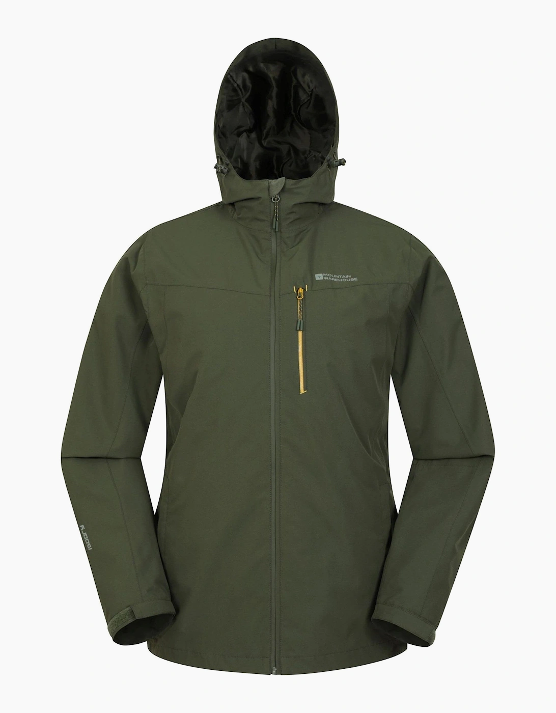 Mountain Warehouse Men's Green Brisk Extreme Waterproof Jacket - Size: 40/Regular