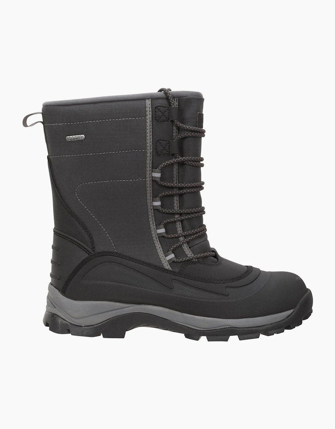 Men's Mountain Warehouse Mens Park Snow Boots - Grey - Size: 9