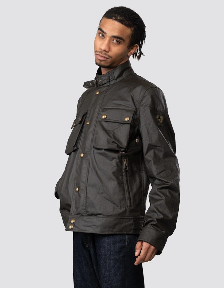 Racemaster Mens Waxed Cotton Compact Field Jacket