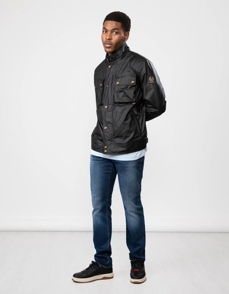 Racemaster Mens Waxed Cotton Compact Field Jacket