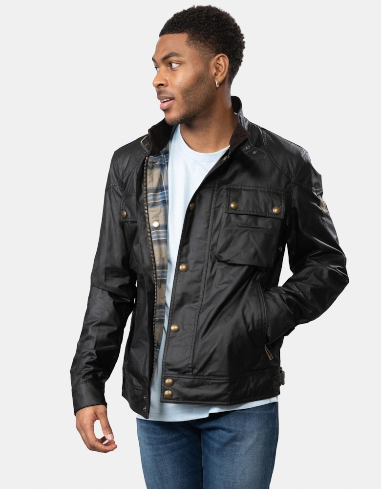 Racemaster Mens Waxed Cotton Compact Field Jacket