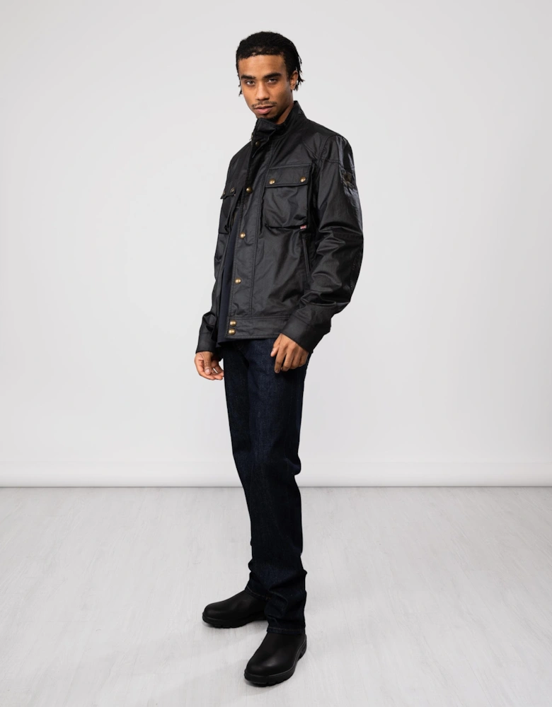 Racemaster Mens Waxed Cotton Compact Field Jacket