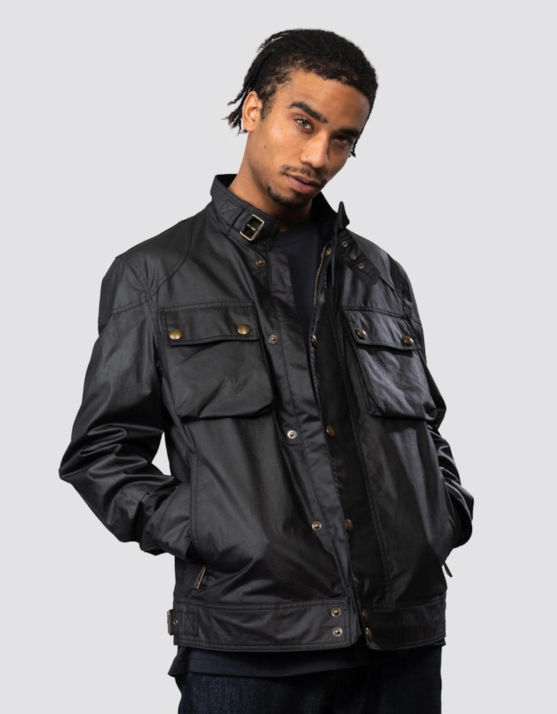 Racemaster Mens Waxed Cotton Compact Field Jacket