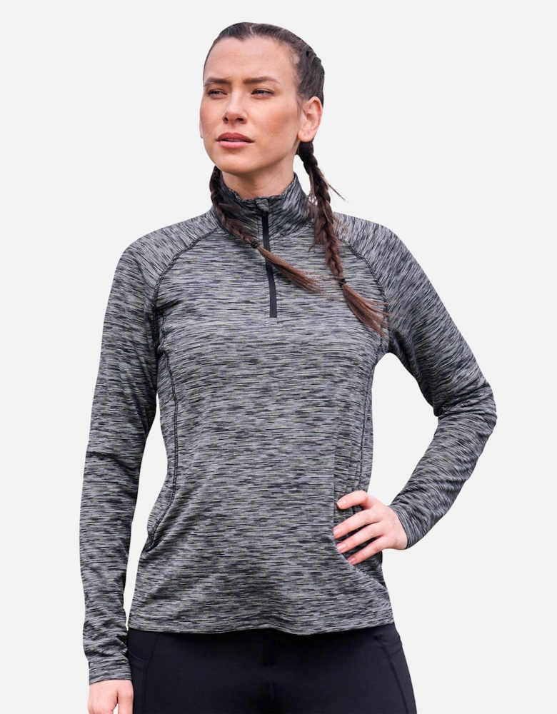 Womens/Ladies Bend & Stretch Half Zip Midlayer