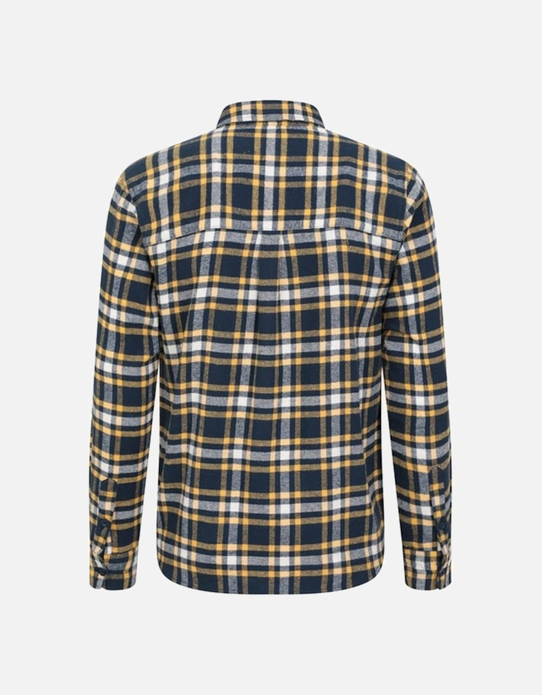 Mens Trace Flannel Long-Sleeved Shirt