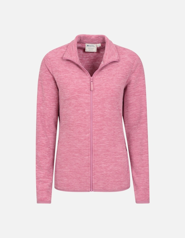 Womens/Ladies Snowdon II Melange Full Zip Fleece Jacket