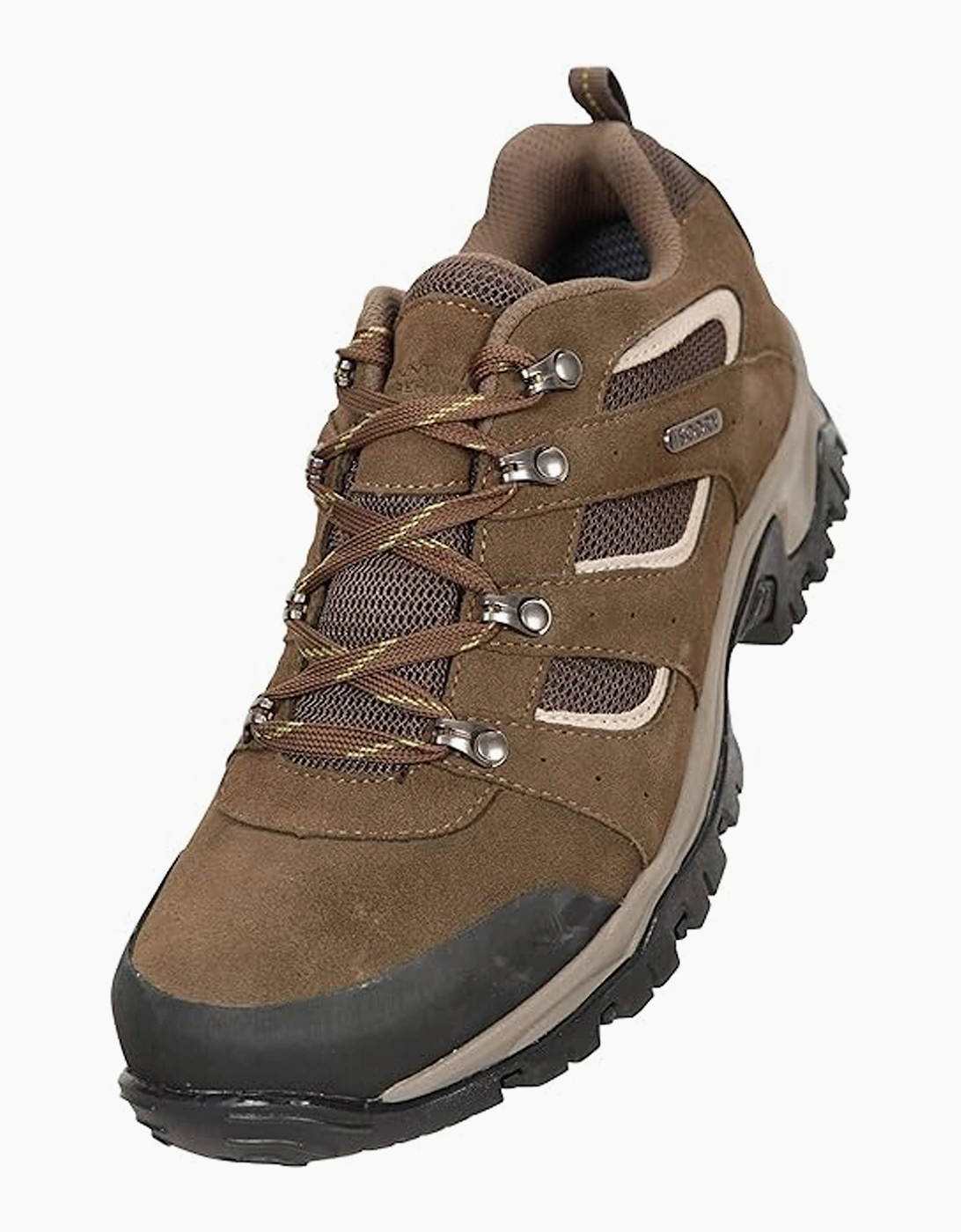 Mountain Warehouse Men's Mountain Warehouse Mens Voyage Suede Waterproof Walking Shoes - Brown