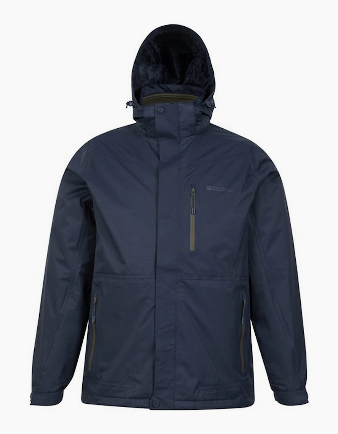 Mountain Warehouse Men's Navy Bracken Extreme 3 In 1 Waterproof Jacket  42/Regular Xl