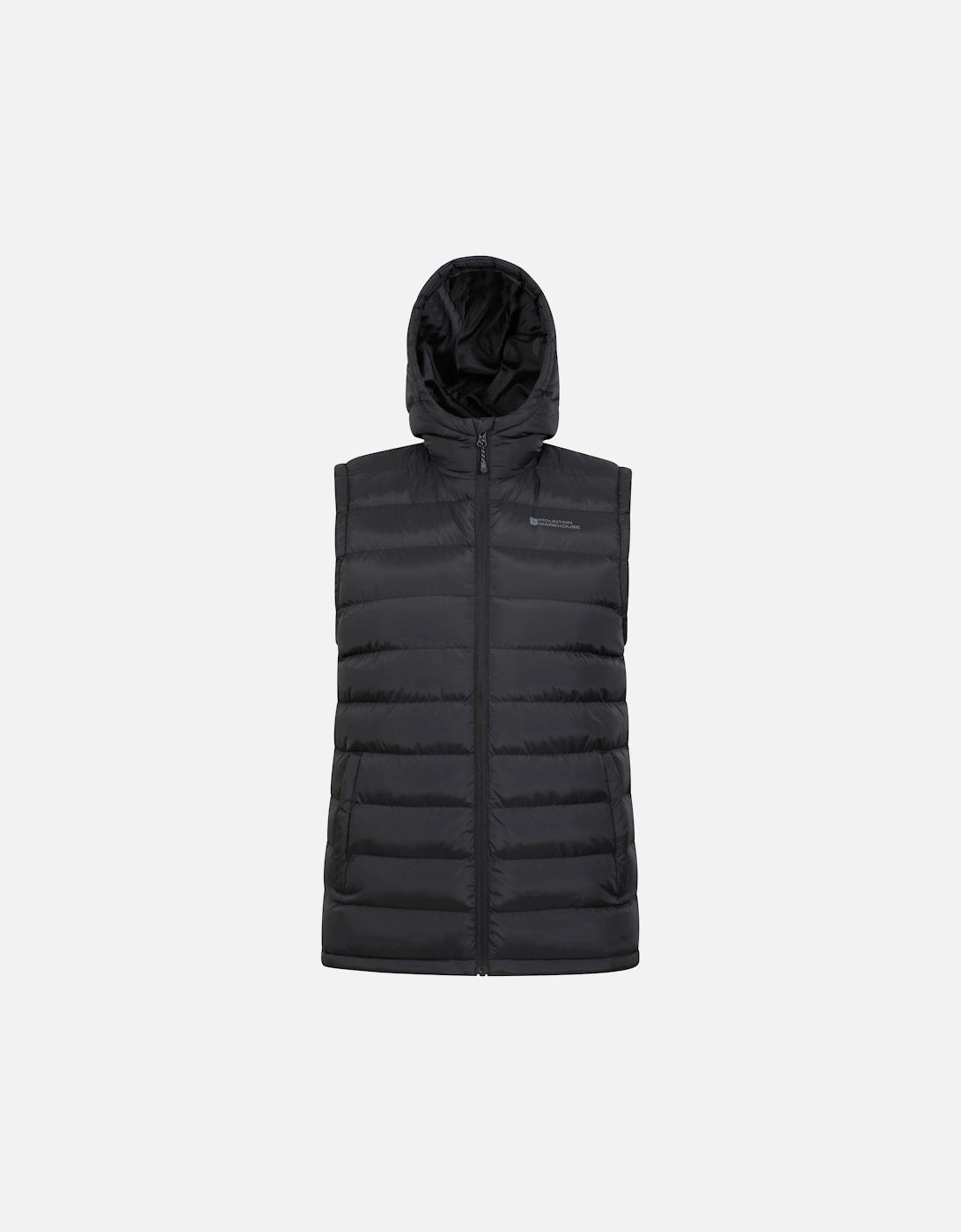 Mens Seasons Hooded Padded Gilet, 5 of 4