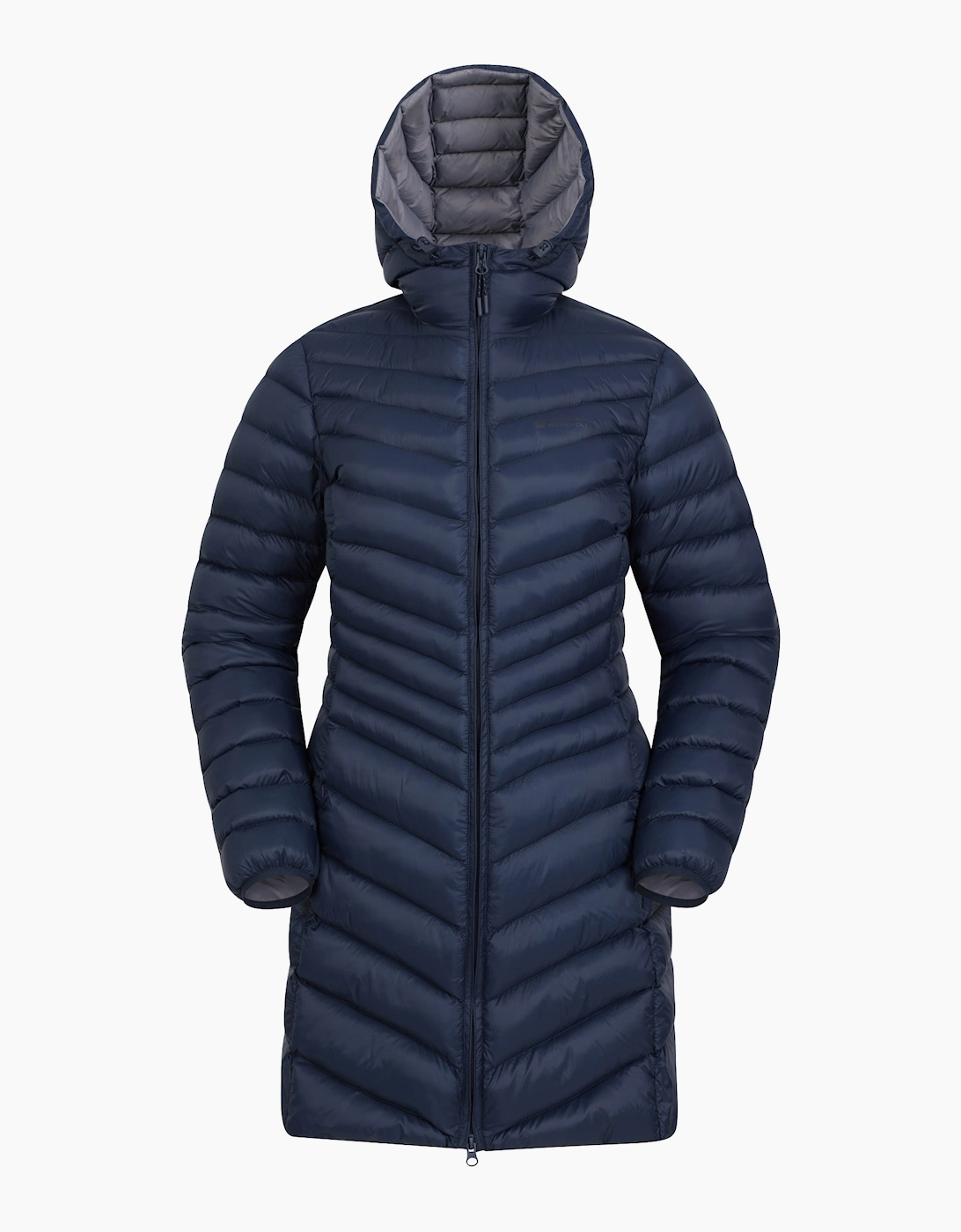 Mountain Warehouse Women's Navy / Florence Long Padded Jacket - Size 22