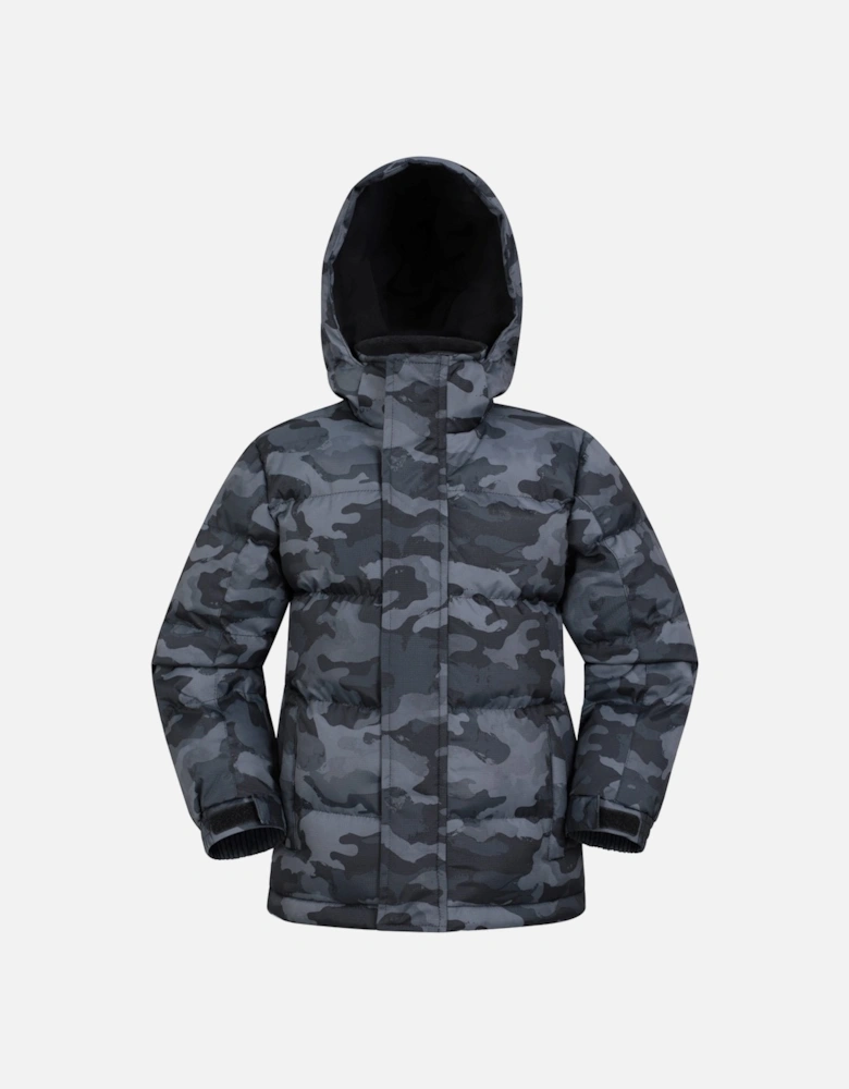 Childrens/Kids Snow II Printed Water Resistant Padded Jacket