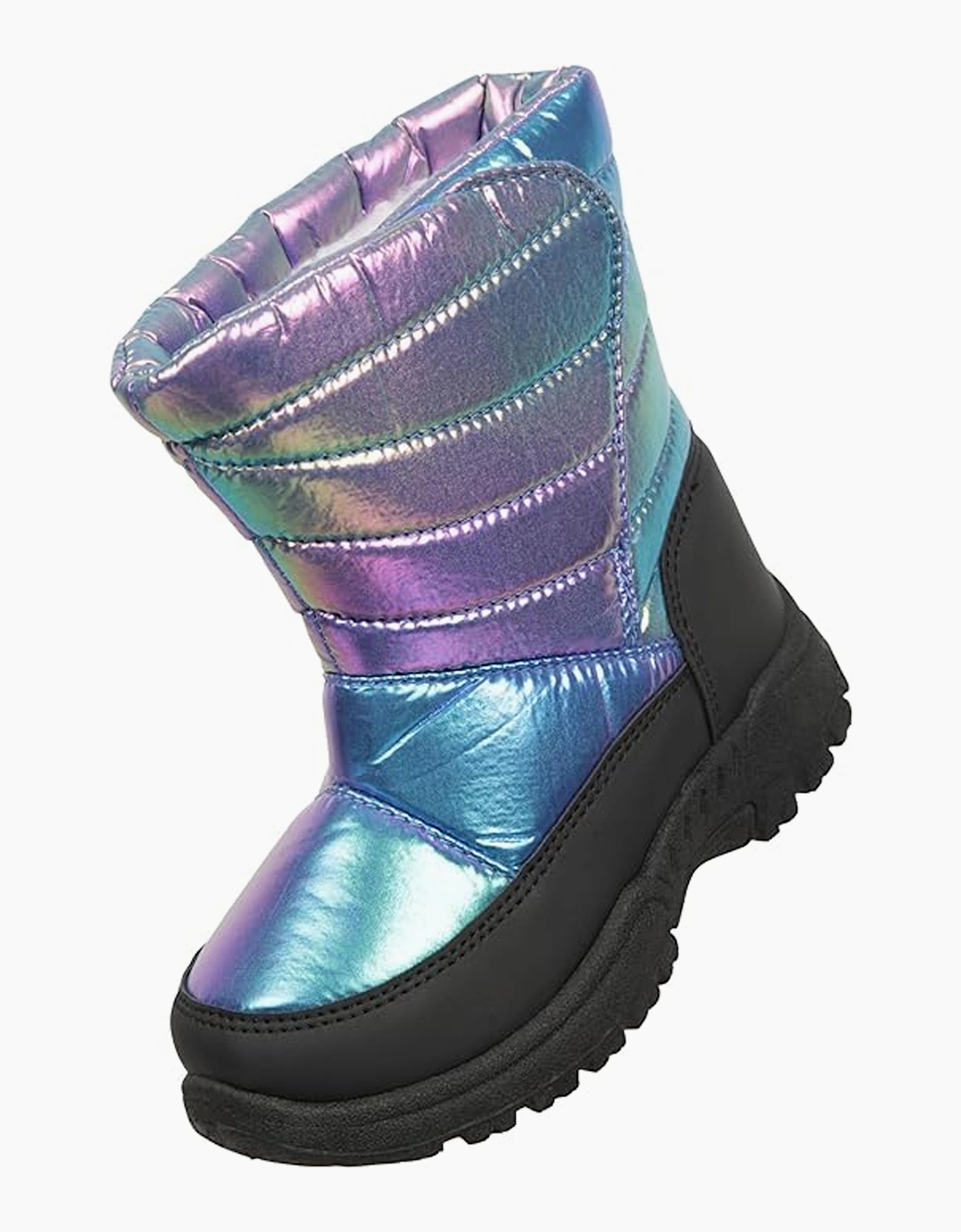 Mountain Warehouse Girl's Mountain Warehouse Childrens/Kids Caribou Adaptive Snow Boots - Silver