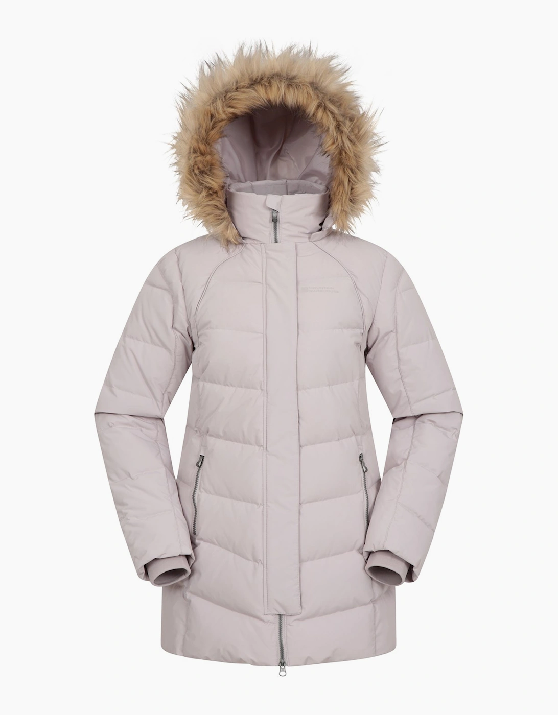 Mountain Warehouse Women's Mountain Warehouse Womens/Ladies Isla II Long Down Jacket - Cream