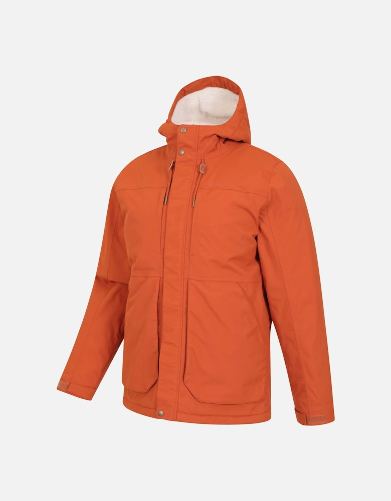 Mens Coastline Borg Waterproof Jacket