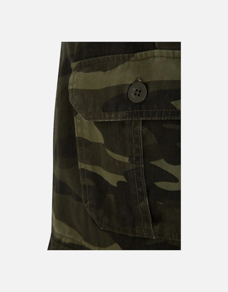 Mens Camo Cargo Shorts