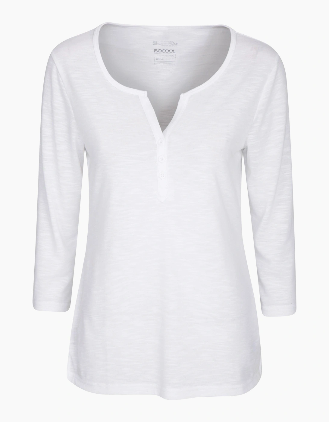 Women's Mountain Warehouse Womens/Ladies Paphos Quick Dry UV Protection Top - White - Size: 12
