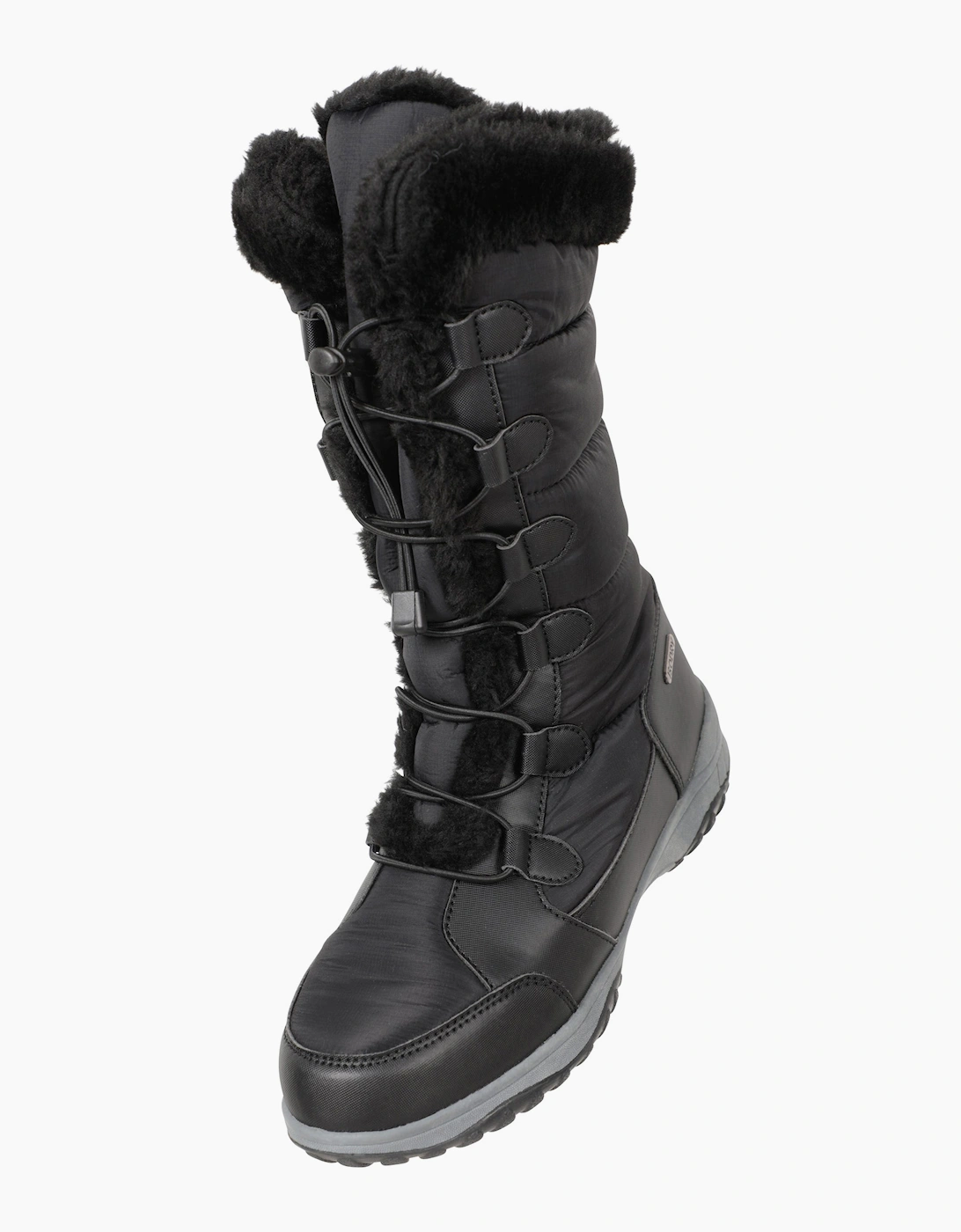 Mountain Warehouse Women's Black / Snowflake Snow Boots  8 Size 8 Uk