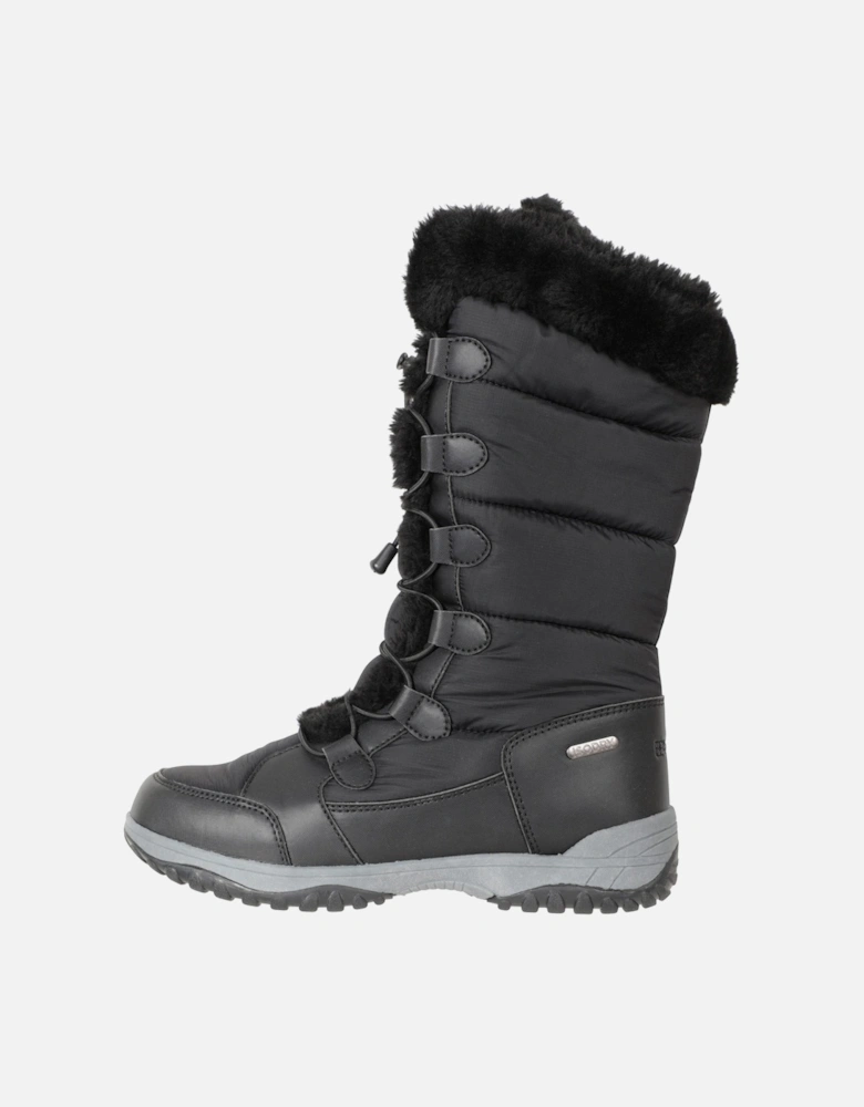 Womens/Ladies Snowflake Snow Boots