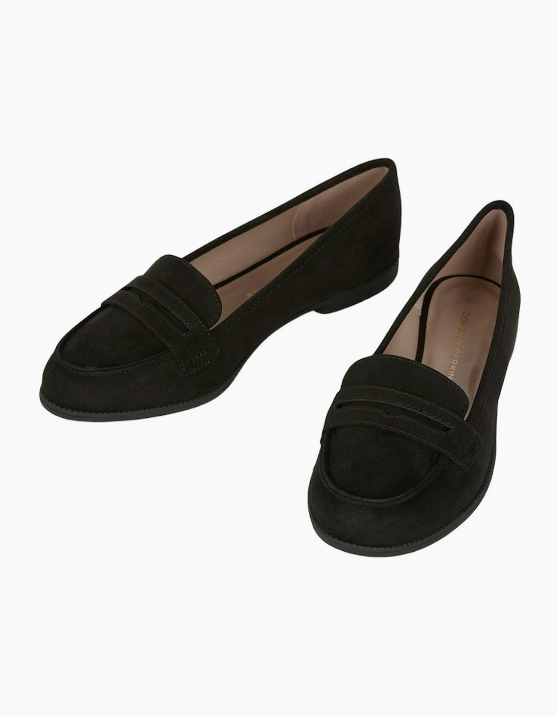Dorothy Perkins Women's Dorothy Perkins Womens/Ladies Lara Penny Strap Loafers - Black/Black