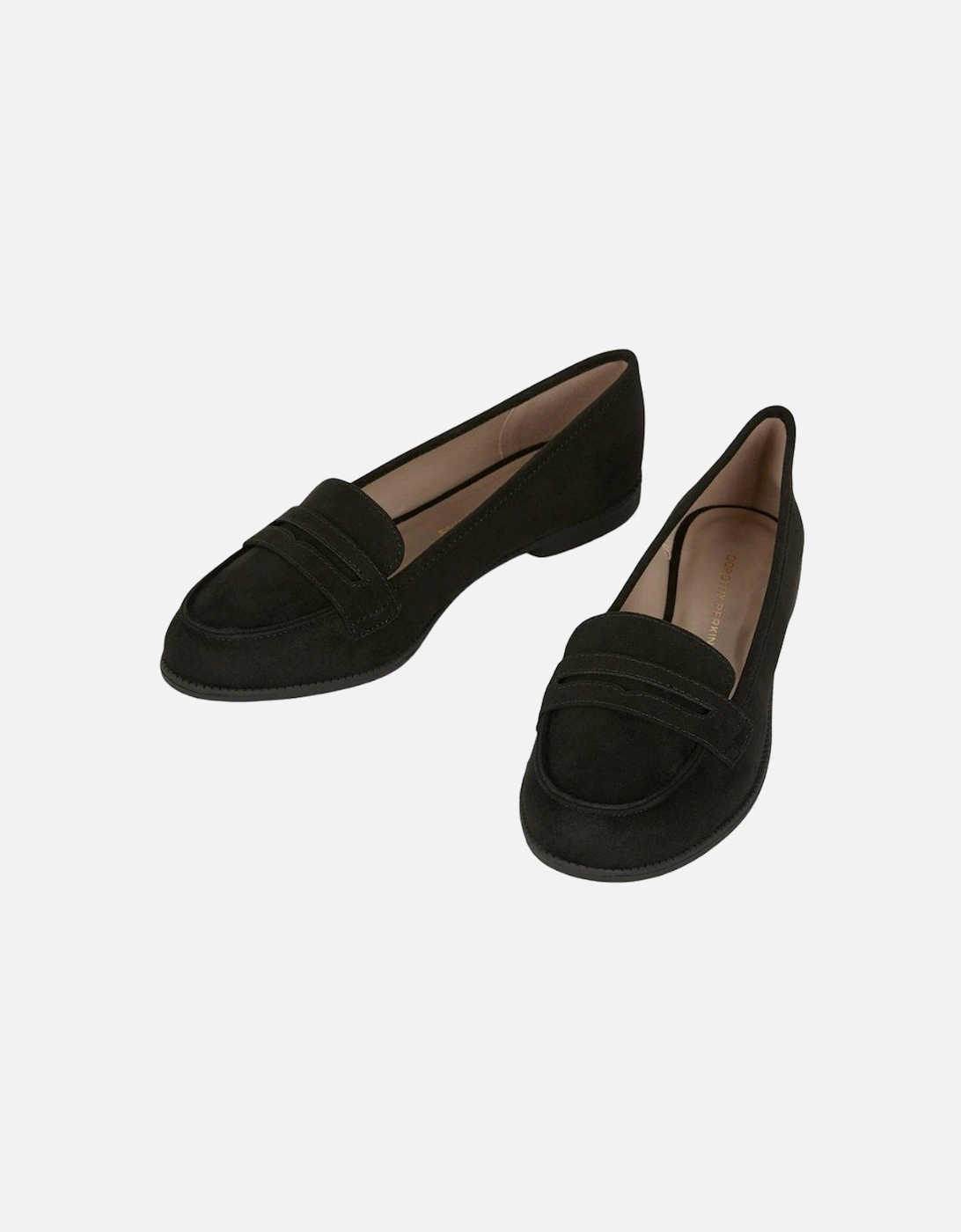 Womens/Ladies Lara Penny Strap Loafers, 4 of 3