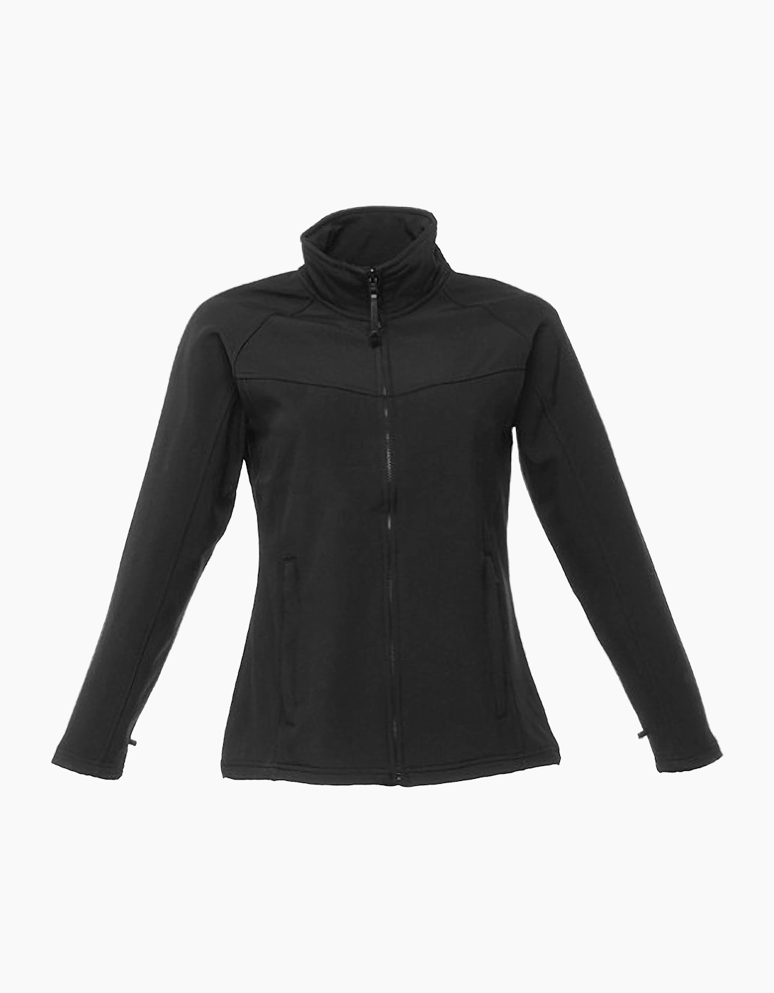 Regatta Women's Black Uproar Softshell Wind Resistant Jacket - Size: 20
