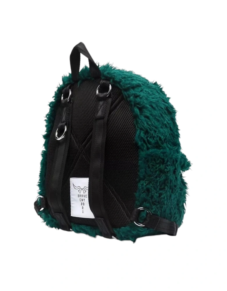 Dhorian Womens Backpack Faux-Fur Shoulder Bag Travel School Rucksack NEW