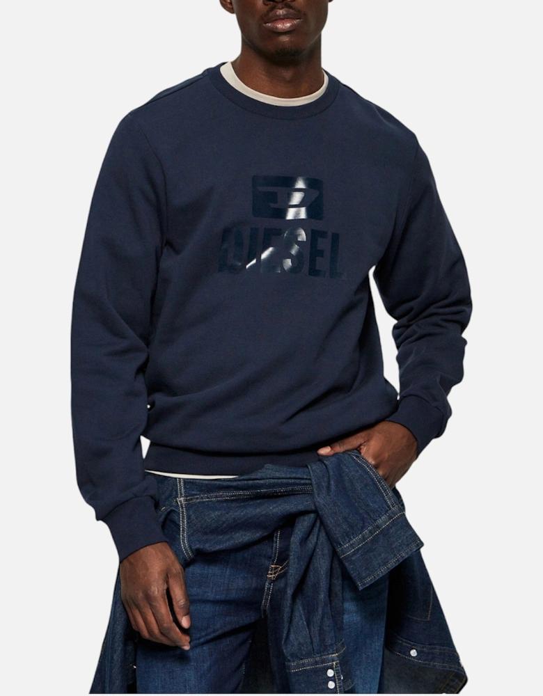 S-GIR Mens Sweatshirts Pullover Sportswear Crew Neck Casual Cotton Jumper